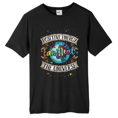 Holistic Healer Positive Energy Mindful Living Earth Day Meaningful Gift Tall Fusion ChromaSoft Performance T-Shirt