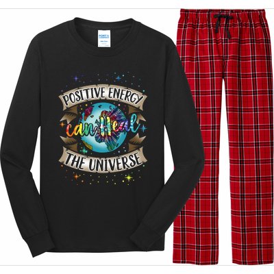 Holistic Healer Positive Energy Mindful Living Earth Day Meaningful Gift Long Sleeve Pajama Set