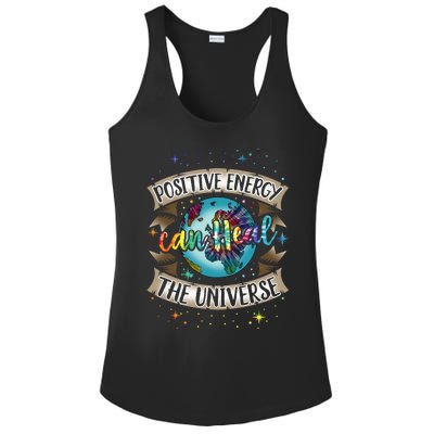 Holistic Healer Positive Energy Mindful Living Earth Day Meaningful Gift Ladies PosiCharge Competitor Racerback Tank