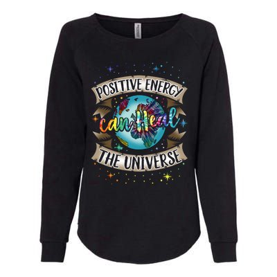 Holistic Healer Positive Energy Mindful Living Earth Day Meaningful Gift Womens California Wash Sweatshirt