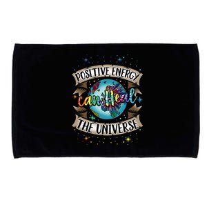 Holistic Healer Positive Energy Mindful Living Earth Day Meaningful Gift Microfiber Hand Towel