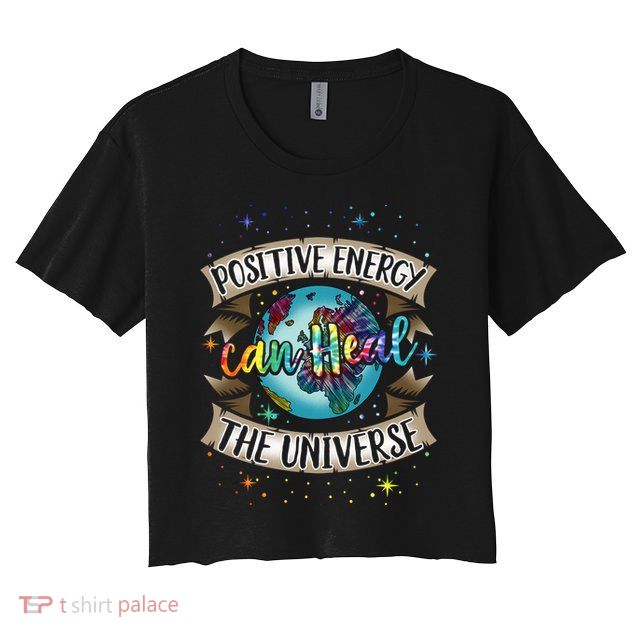 Holistic Healer Positive Energy Mindful Living Earth Day Meaningful Gift Crop Top