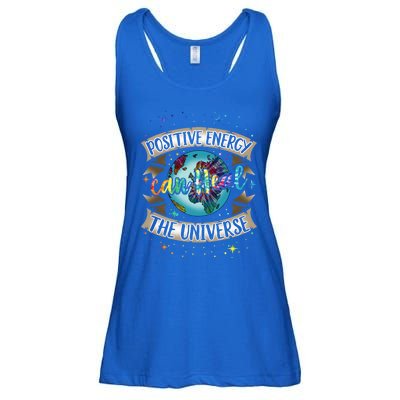 Holistic Healer Positive Energy Mindful Living Earth Day Meaningful Gift Ladies Essential Flowy Tank