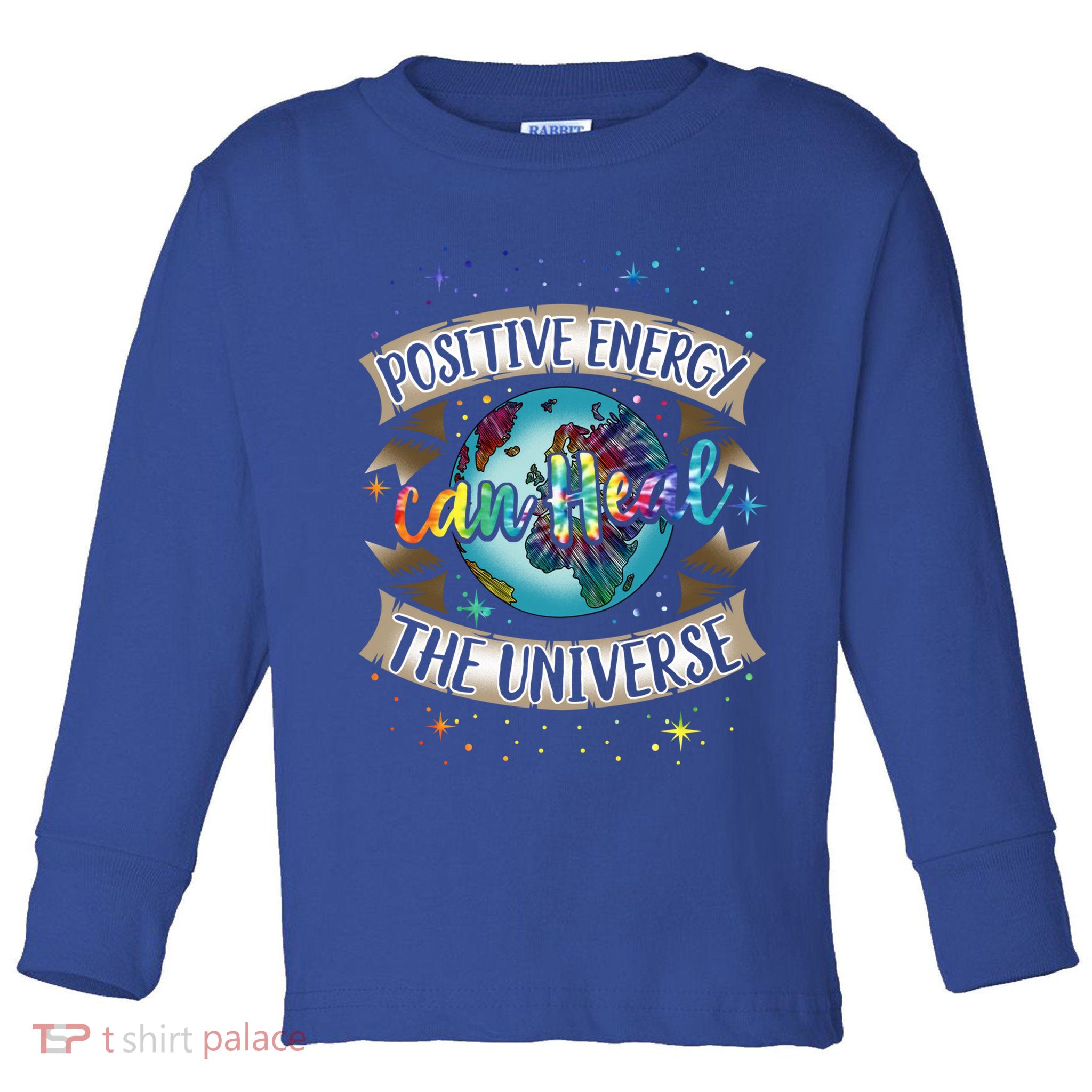 Holistic Healer Positive Energy Mindful Living Earth Day Meaningful Gift Toddler Long Sleeve Shirt