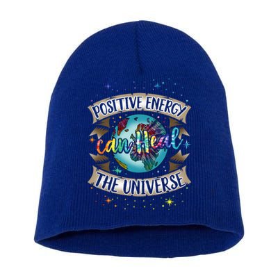 Holistic Healer Positive Energy Mindful Living Earth Day Meaningful Gift Short Acrylic Beanie