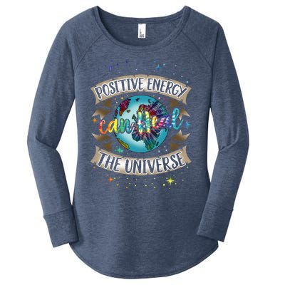 Holistic Healer Positive Energy Mindful Living Earth Day Meaningful Gift Women's Perfect Tri Tunic Long Sleeve Shirt