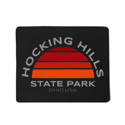 Hocking Hills Park Vintage Sunset Mousepad