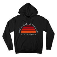 Hocking Hills Park Vintage Sunset Tall Hoodie