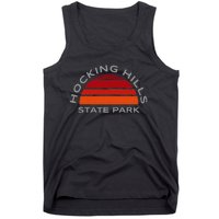 Hocking Hills Park Vintage Sunset Tank Top