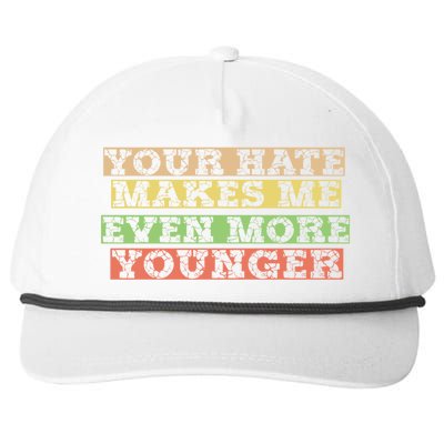 Hate Hater Positiv Stay Strong Gift Snapback Five-Panel Rope Hat