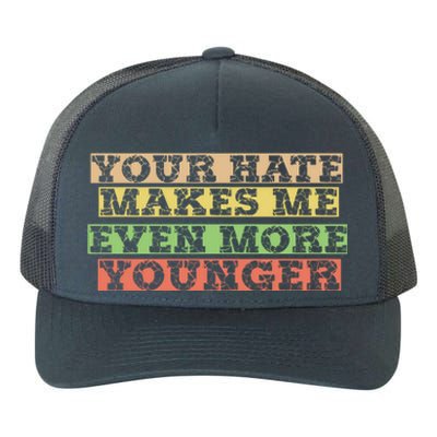 Hate Hater Positiv Stay Strong Gift Yupoong Adult 5-Panel Trucker Hat