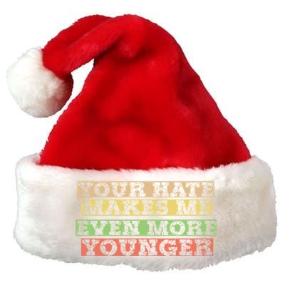 Hate Hater Positiv Stay Strong Gift Premium Christmas Santa Hat