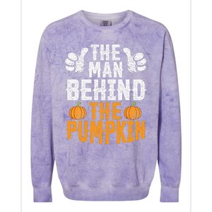 Hilarious Halloween Pumpkin Enthusiast for Dads and Husbands Colorblast Crewneck Sweatshirt