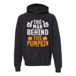 Hilarious Halloween Pumpkin Enthusiast for Dads and Husbands Premium Hoodie