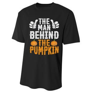 Hilarious Halloween Pumpkin Enthusiast for Dads and Husbands Performance Sprint T-Shirt