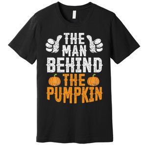 Hilarious Halloween Pumpkin Enthusiast for Dads and Husbands Premium T-Shirt