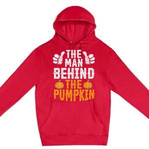 Hilarious Halloween Pumpkin Enthusiast for Dads and Husbands Premium Pullover Hoodie