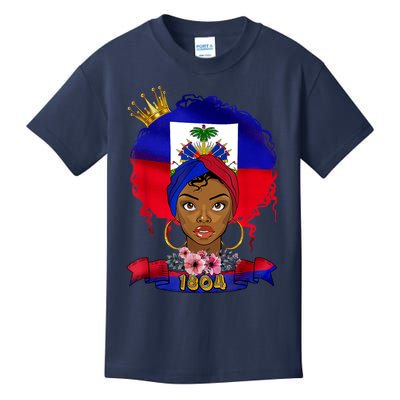 Haitian Haiti Patriotism Roots Heritage Kids T-Shirt