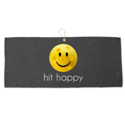 Hit Happy Pickleball Gift Large Microfiber Waffle Golf Towel