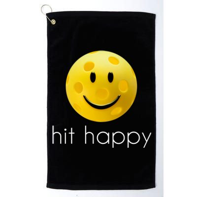 Hit Happy Pickleball Gift Platinum Collection Golf Towel