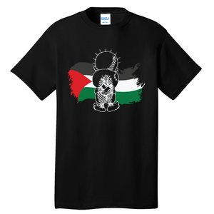 Hanzala Hanzala Palestine Care About Human Rights Freedom Palestine Tall T-Shirt