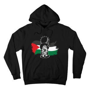 Hanzala Hanzala Palestine Care About Human Rights Freedom Palestine Tall Hoodie