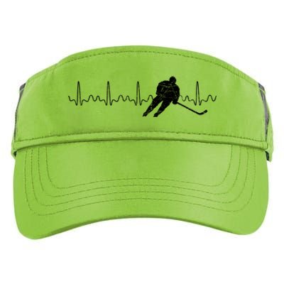 Heartbeat Hockey Player Goalie Sports Athlete Ice Hockey Cool Gift Adult Drive Performance Visor