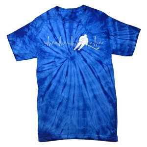 Heartbeat Hockey Player Goalie Sports Athlete Ice Hockey Cool Gift Tie-Dye T-Shirt