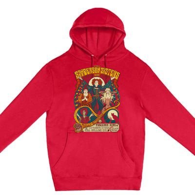 Halloween Hocus Pocus Sanderson Sisters Premium Pullover Hoodie