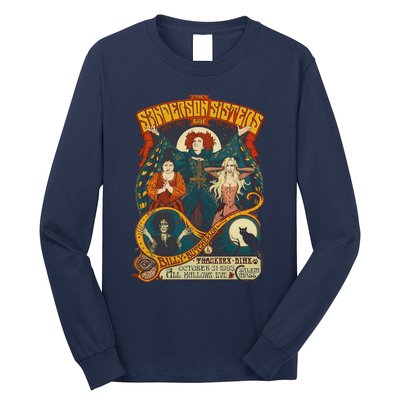 Halloween Hocus Pocus Sanderson Sisters Long Sleeve Shirt