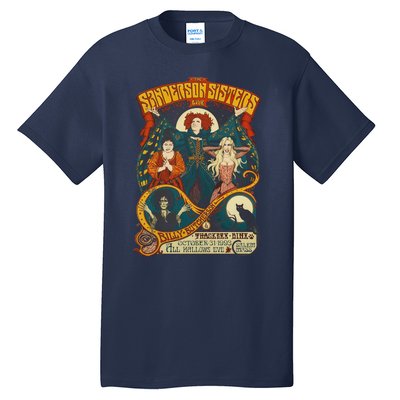 Halloween Hocus Pocus Sanderson Sisters Tall T-Shirt