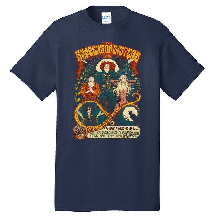 Halloween Hocus Pocus Sanderson Sisters Tall T-Shirt