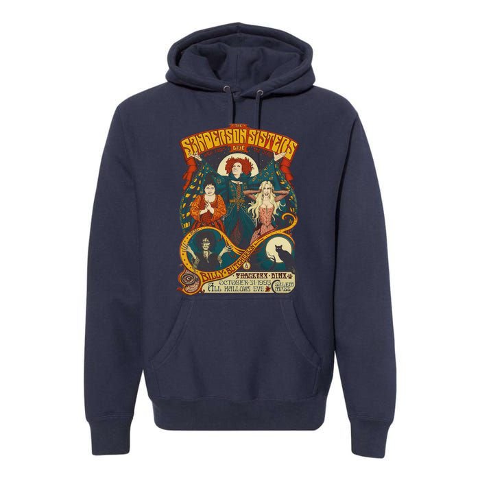 Halloween Hocus Pocus Sanderson Sisters Premium Hoodie