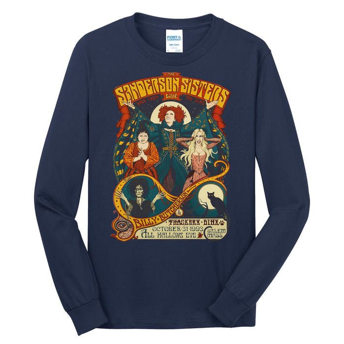 Halloween Hocus Pocus Sanderson Sisters Tall Long Sleeve T-Shirt