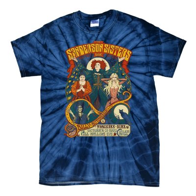 Halloween Hocus Pocus Sanderson Sisters Tie-Dye T-Shirt