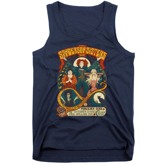 Halloween Hocus Pocus Sanderson Sisters Tank Top