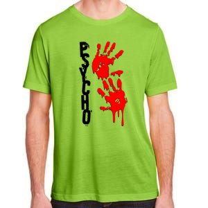 Halloween Horror Psycho Hand Prints Adult ChromaSoft Performance T-Shirt