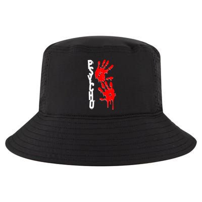 Halloween Horror Psycho Hand Prints Cool Comfort Performance Bucket Hat