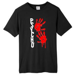 Halloween Horror Psycho Hand Prints Tall Fusion ChromaSoft Performance T-Shirt