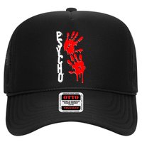 Halloween Horror Psycho Hand Prints Trucker Hat