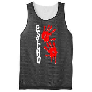 Halloween Horror Psycho Hand Prints Mesh Reversible Basketball Jersey Tank