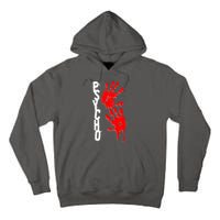 Halloween Horror Psycho Hand Prints Tall Hoodie