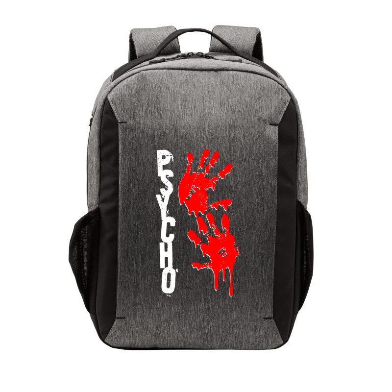 Halloween Horror Psycho Hand Prints Vector Backpack