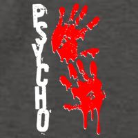 Halloween Horror Psycho Hand Prints Vector Backpack