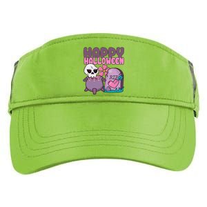 Happy Halloween Pink Cute Adult Drive Performance Visor