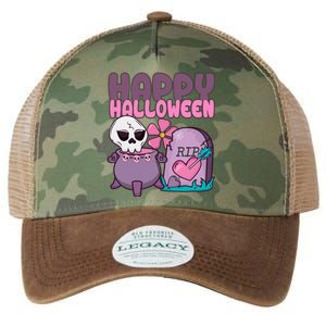 Happy Halloween Pink Cute Legacy Tie Dye Trucker Hat