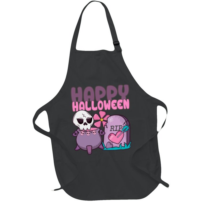 Happy Halloween Pink Cute Apron