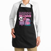 Happy Halloween Pink Cute Apron