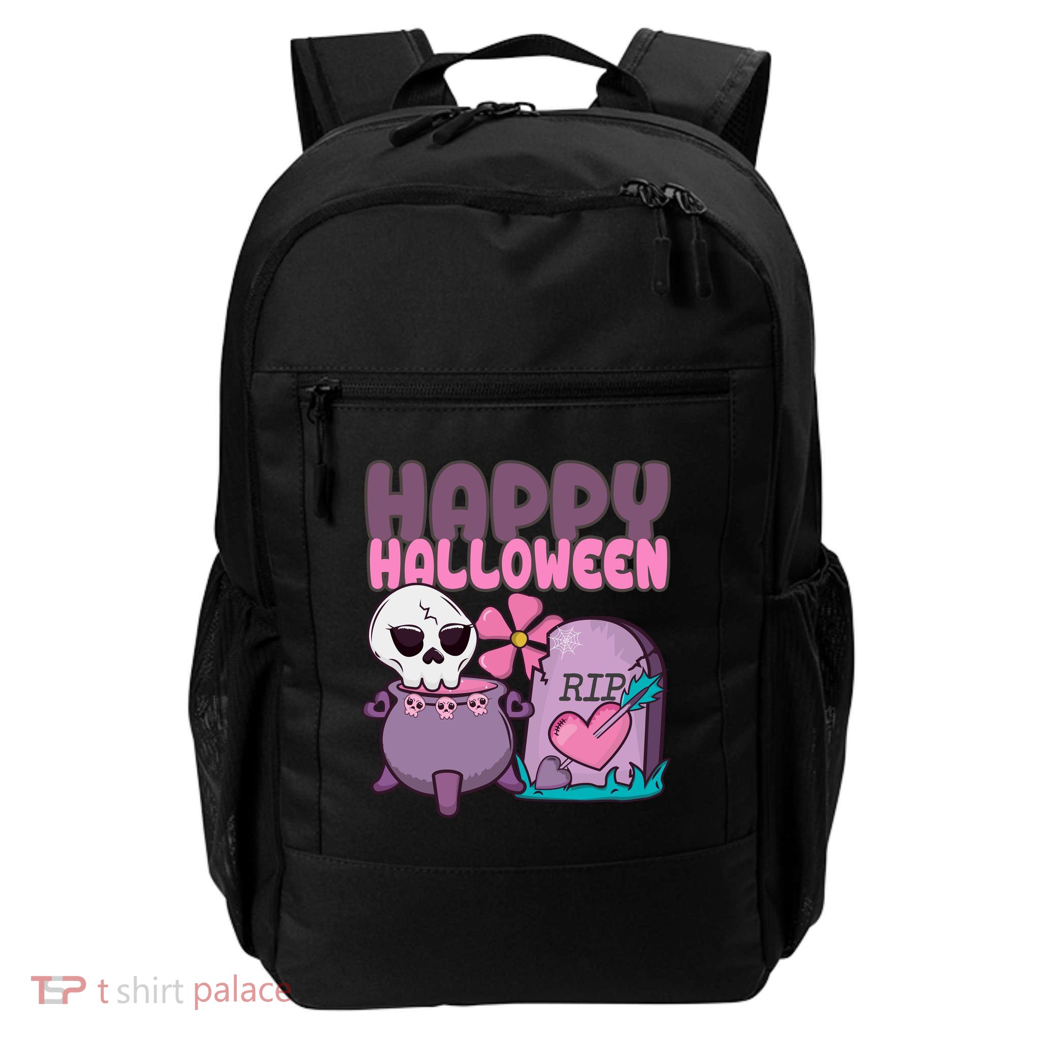 Happy Halloween Pink Cute Daily Commute Backpack