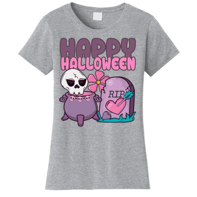 Happy Halloween Pink Cute Women's T-Shirt